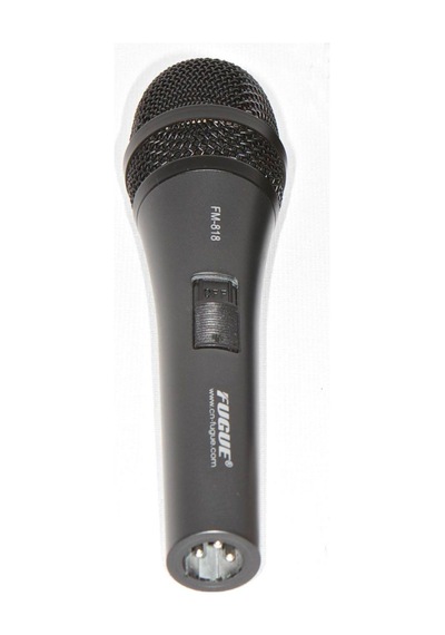 Fugue Fm-818 Mikrofon Kablolu Dinamik Tek Yönlü 600 Ohm Mikrofon