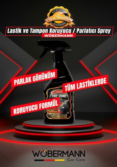 Wöbermann 2'li Araba Oto Lastik Jant Tampon Bakım Seti Wöbermann 2'li Araba Oto Lastik Jant Tampon Bakım Seti