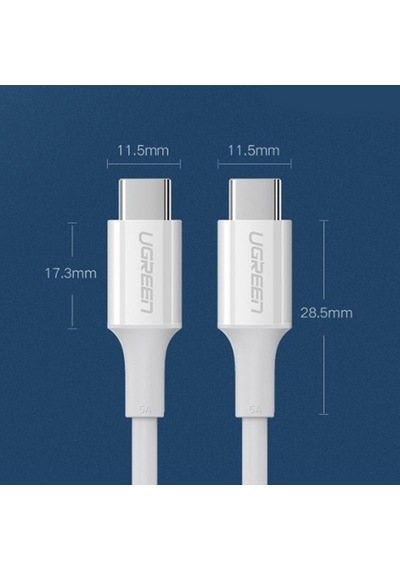 Ugreen Type-C 100W 5A Pd Hızlı Şarj Ve Data Kablosu