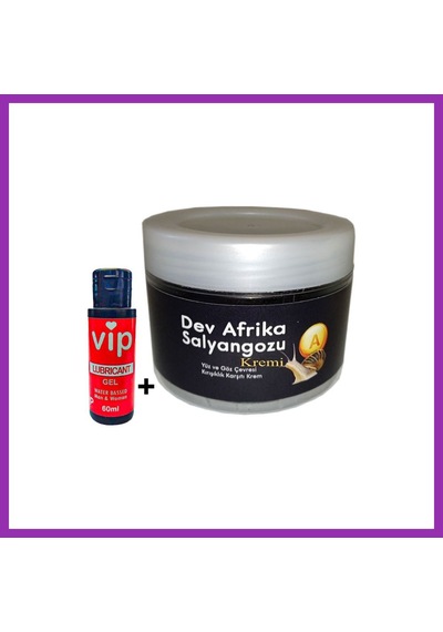 Bezos Giant Dev Afrikasalyangozu Yaşlanmakarşıtı 100 Ml Krem + Vip Bay Bayan Kaydırıcıjel 60 Ml Bty
