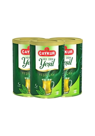Çaykur Her Dem Sade Yeşil Çay 3 x 150 G