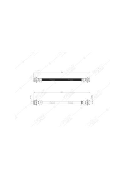 SVAC 730159 Arka Fren Hortumu Sunny III 90-95 Note 06-