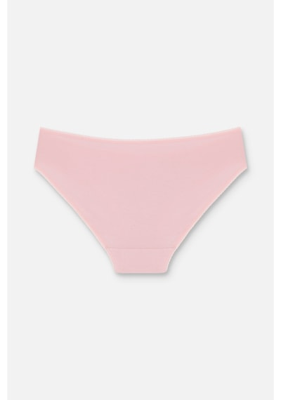 3'lü Pamuklu Normal Bel Slip Külot Turuncu