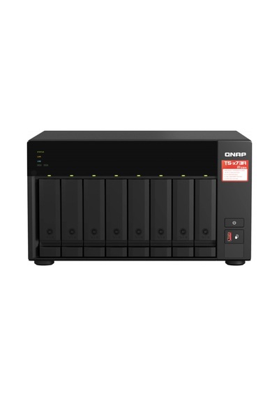 Ts-873a 8gb Ram 8 Hdd Yuvalı Siyah Nas Çoklu Depolama Ünitesi
