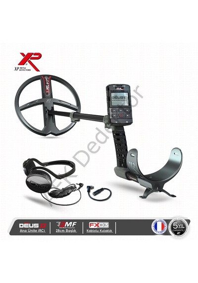 Xp Deus 2 Rc Metal Dedektörü 28 Cm Fmf Başlık + Fx03 Kablolu Kulaklık Genel Kullanım