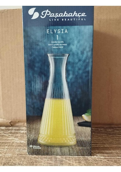 Karaf Limonata Şişesi Vazo Şişe Sürahi 940 Cc Kapaksız