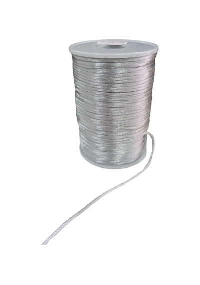 Sıçan Kuyruğu İp Floş 0,5 Mm Gümüş 5 Metre
