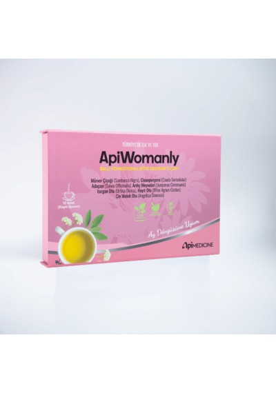 Apimedicine Apiwomanly Ballı Fonksiyonel Bitki Ekstrakt Çayı 12'li Paket - Kadınlar İçin Günlük Yaşam Destekleyici Kaşık Çay