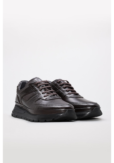 Fast Step Hakiki Deri Erkek Casual Ayakkabı 214ma5028 Kahve
