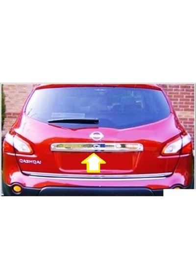 Ebal Otomotiv Nissan Qashqai Krom Bagaj Çıtası 2010-2013 P.Çelik (Sensörlü)