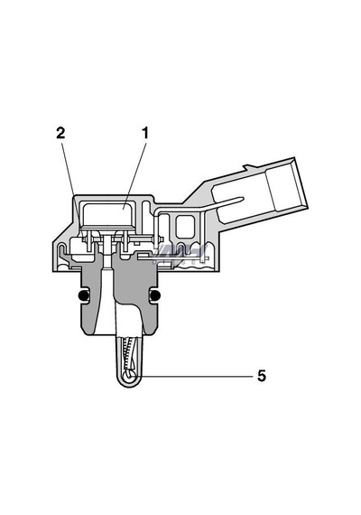 Bosch 0281002316 Turbo Basınç Sensörü Daf Cf, Lf, Xf, Renault Kerax, Midlum, Premium