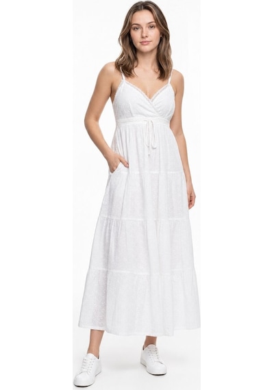 LOFT Loose Fit Kadın Elbise Lf2042480 Q1.v1 Beyaz