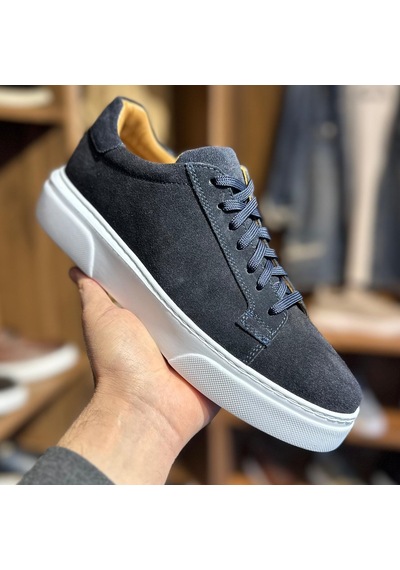 Alza %100 Hakiki Deri Erkek Sneaker Günlük Rahat Ve Şık Ayakkabı Lacivert - Lacivert Alza %100 Hakiki Deri Erkek Sneaker Günlük Rahat Ve Şık Ayakkabı Lacivert - Lacivert