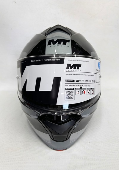 Mt Kask Genesis Sv B12 Raccoon Çene Açılır Kask Parlak Renk Çok Renkli