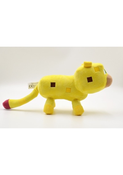 Minecraft 24 Cm Peluş Bön Bön Bakan Sarı Ocelot