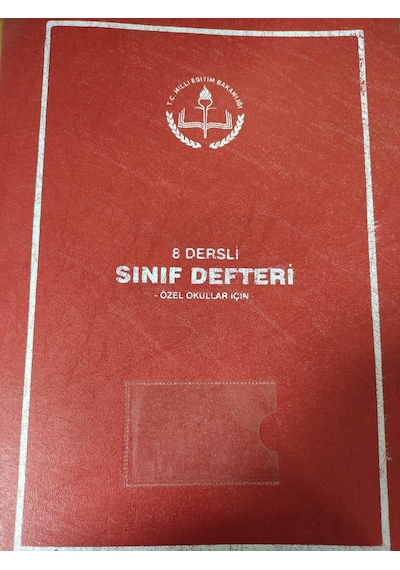 Sınıf Defteri İlkokul 8 Derslik Özel Okullar İçin - Gülpaş Yayınl