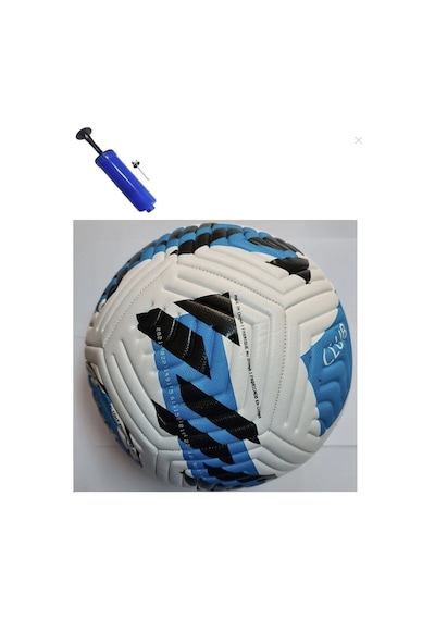 Keufman Lisanslı 4 Astar El Dikişli 410 Gram Soft Futbol Topu ... Açık Mavi - Beyaz