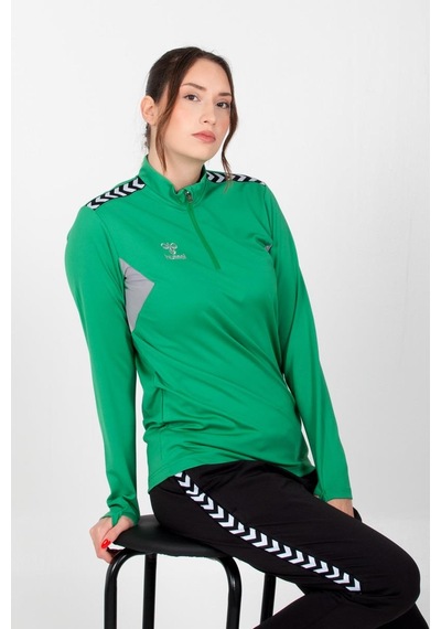 Hummel Otantik Antrenman Eşofman Üstü Koyu Yeşil