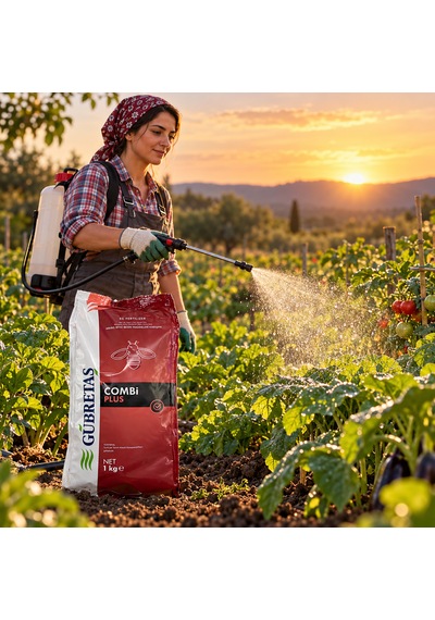 Gübretaş Edta Şelatlı Mikro Element Gübresi Combi Plus 1 Kg 1 L