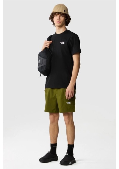 The North Face Erkek Tişört M S/S Sımple Dome Tee Siyah