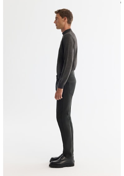 Avva Erkek Haki Klasik Bel Eskitme Yıkamalı Elastan Berlin Slim Fit Jean Pantolon A42y3533