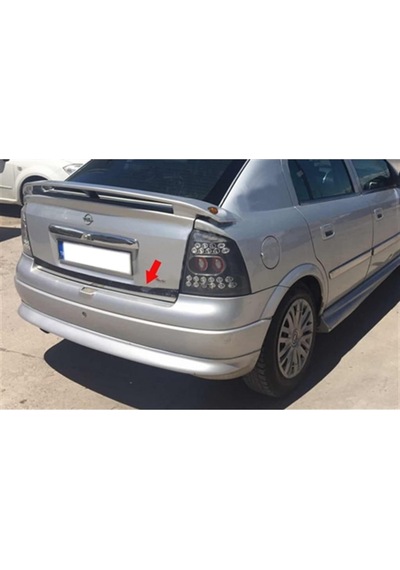 Woc Chrome Opel Astra G Sedan Krom Bagaj Alt Çıta 1998-2009  Pasla