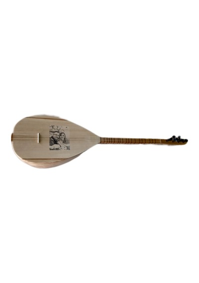 Idol Kişiye Özel Fotoğraf İşlemeli Saz Kısa Sap Saz