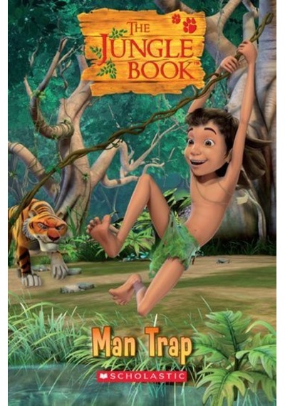 Popcorn Elt Readers Level 1: The Jungle Book - Man Trap+ Cd