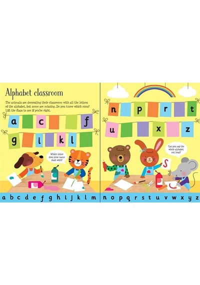 Lift-the-Flap abc- Usborne