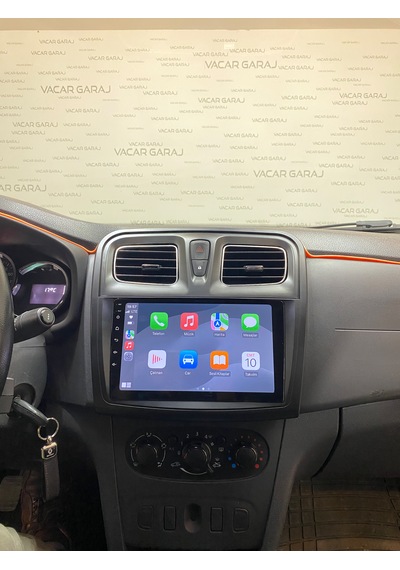 Renault Symbol 2013+ 9" Uyumlu Androıd Multimedya Gerçek 2/32 Kablosuz Carplay Geri Görüş Kameralı 9"