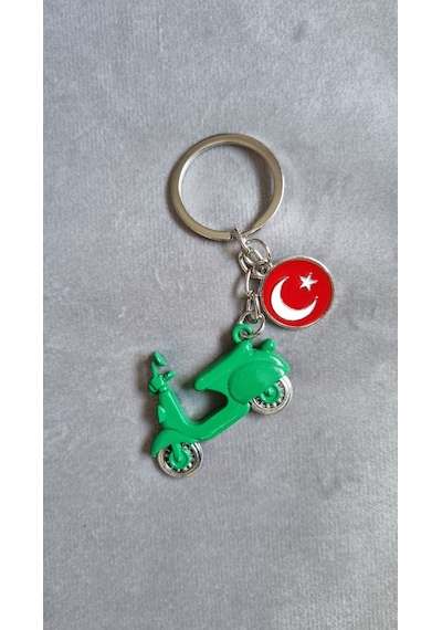 Motor Anahtarlık Açık Yeşil