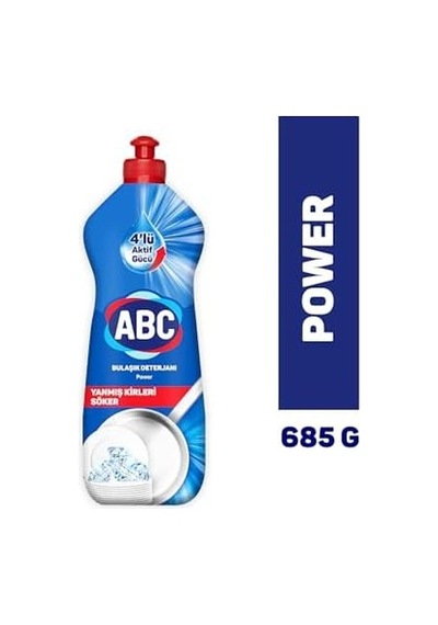 Deterjan Bulaşık Deterjanı Power 685 Gr