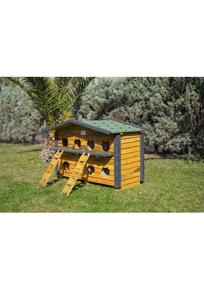 8 Yuvalı Kedi Evi