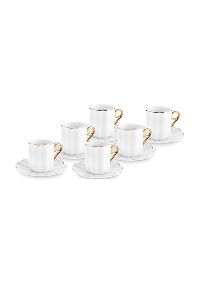 Karaca  Feyza 6 Kişilik Kahve Fincanı 90 ml