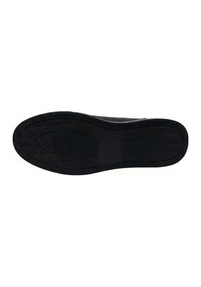 Mr Quinn 1640 Deri Siyah Erkek Sneaker