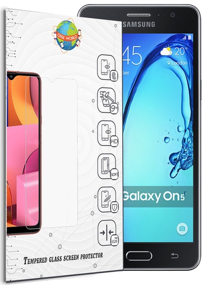 Samsung Galaxy ON5 ile Uyumlu Kırılmaz Temperli Ekran Koruyucu