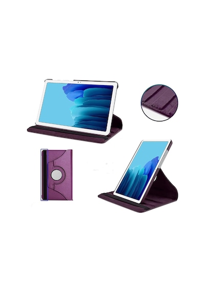 Samsung Galaxy Tab A7 10.4 Sm-t507 Uyumlu 360 Dönerli Tablet Kılıfı Arka Kapak