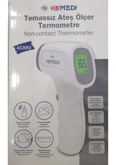 HB Medi AC-880 Temassız Ateş Ölçer