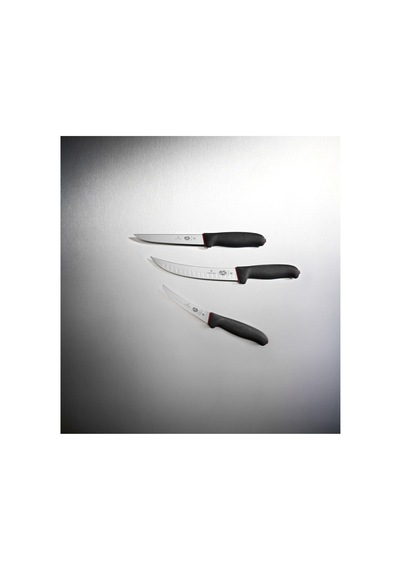 Victorinox 15cm Siyah Fibrox Sıyırma Bıçağı