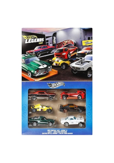 Jby78 Hot Wheels Efsane Temalı Çoklu Arabalar