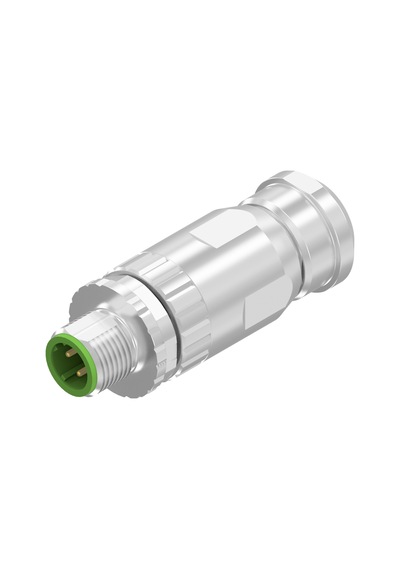 M12 4 Pin Erkek D-Code Düz Profinet Konnektörü Conec 43-00161