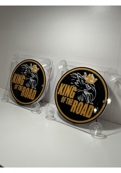Ahmet Otomotiv King Of The Road Cam Önü Logo Tabela 24volt