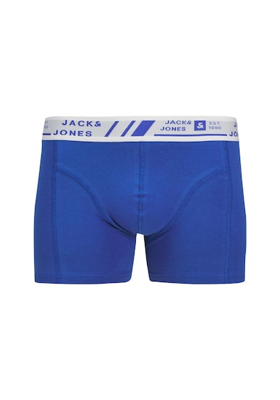 Jack & Jones Jacangus Erkek 3 Lü Set Sarı Mavi Siyah Boxer 12277576 Çok Renkli
