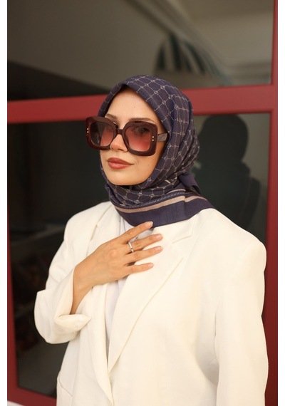 Silk Home Olinda Eşarp 48004-41 Lacivert