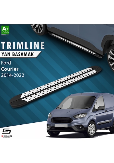 S-dizayn Ford Courier Trimline Gri Yan Basamak 176 Cm 2014 Üzeri