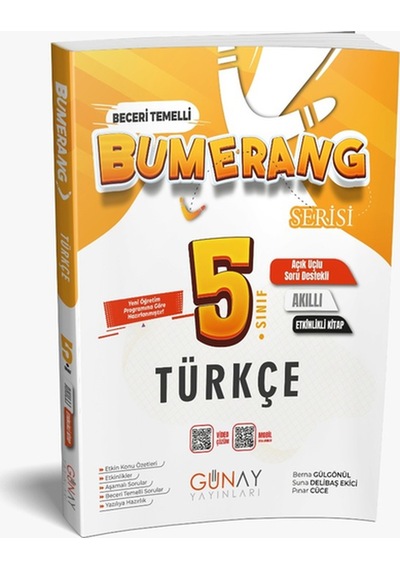 Günay 2025-2026 Müfredat 5.sınıf Bumerang Etkınlıklı Türkçe