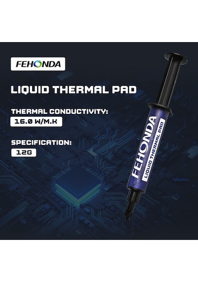 Fehonda Ltp65 16w Likit Termal Pad Termal Putty 12gr