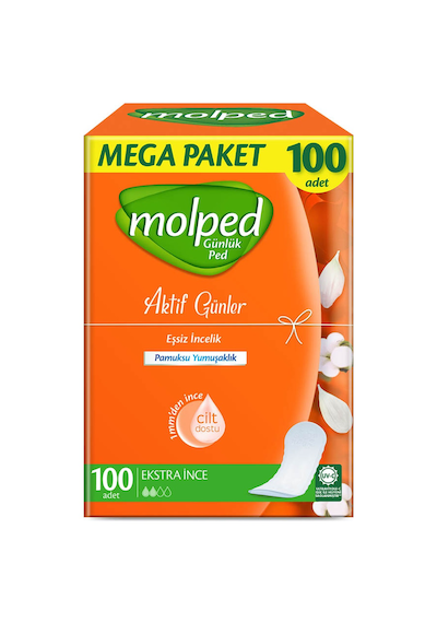 Molped Aktif Günler Günlük Ped 100 Adet