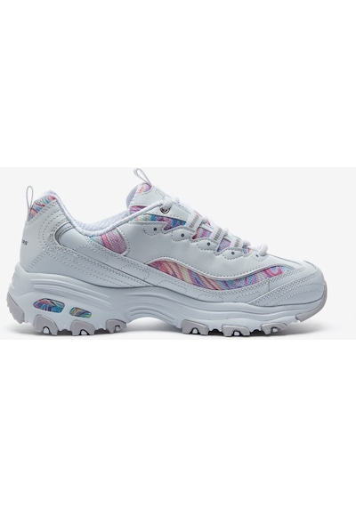 Skechers D'Lites - Whimsical Dream Kadın Beyaz Sneakers 149789 Wmlt Beyaz