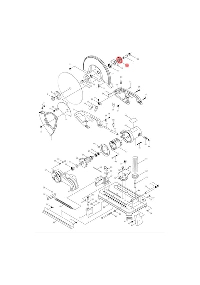 Makita 2414EN Dişli Ürün Kodu 226415-5